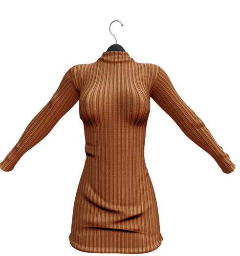 YVS COZY DRESS ORANGE