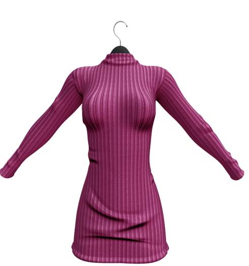 YVS COZY DRESS MAGENTA
