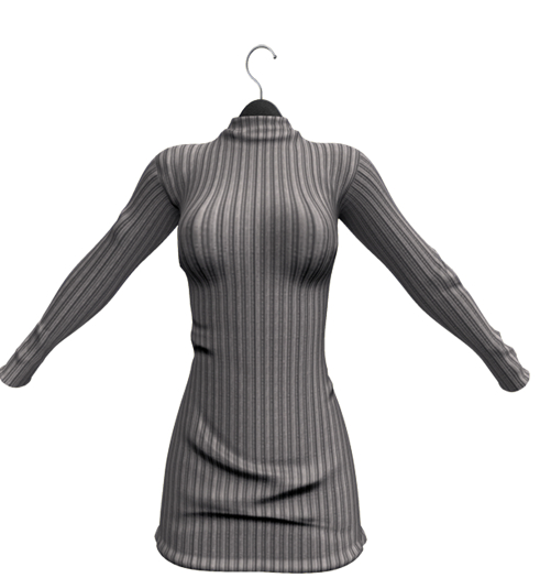 YVS COZY DRESS GRAY
