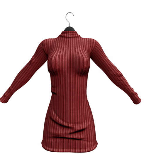 YVS COZY DRESS CHERRY