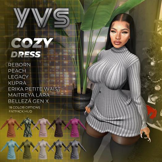 YVS COZY DRESS FATPACK