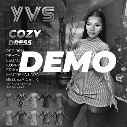 YVS COZY DRESS  DEMO