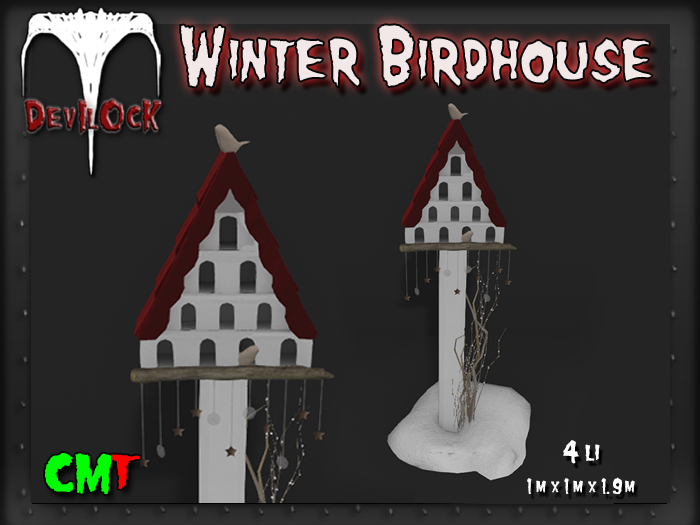 DEVILOCK - Winter Birdhouse (ADD TO UNPACK)
