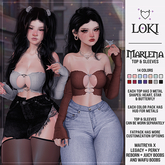 Loki - Marlena Top & Sleeves - FATPACK