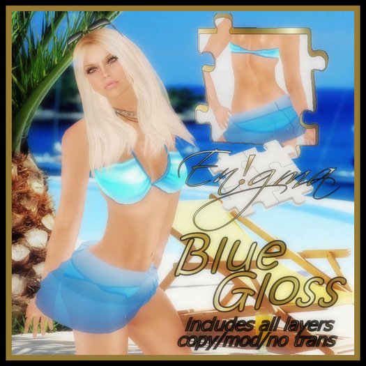 En!gma - Bikini Blue Gloss