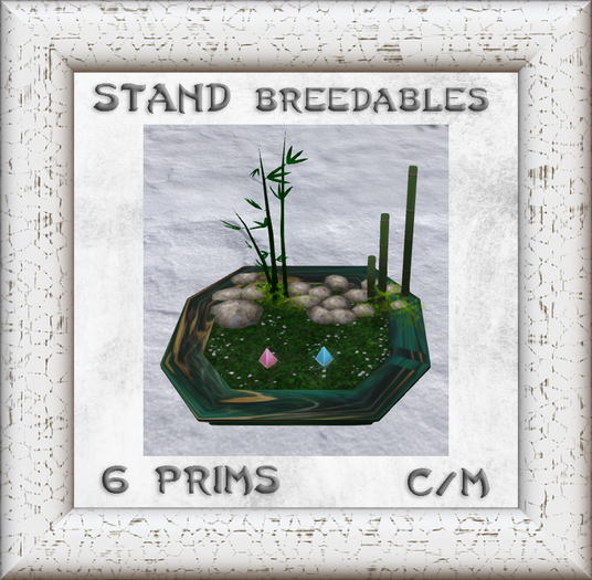 stand breedable 6 prims c/m BOX
