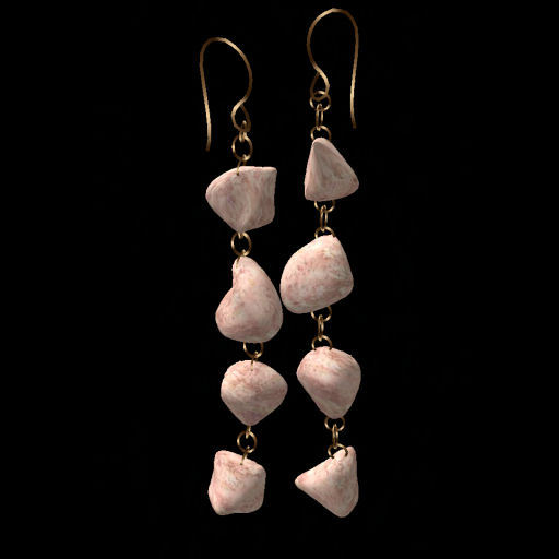 Shell Stone Earrings  {Bonita's}