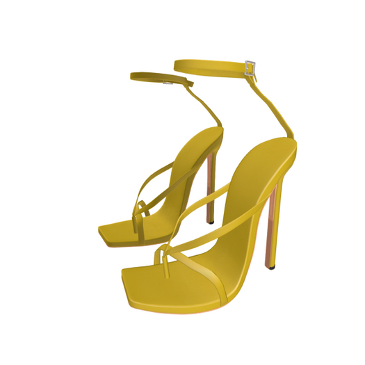 YVS B.W.A.F HEELS YELLOW