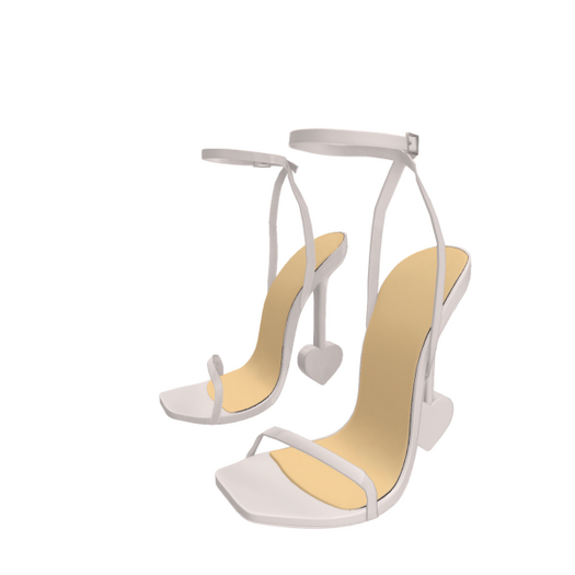 YVS JUNIPER HEEL WHITE