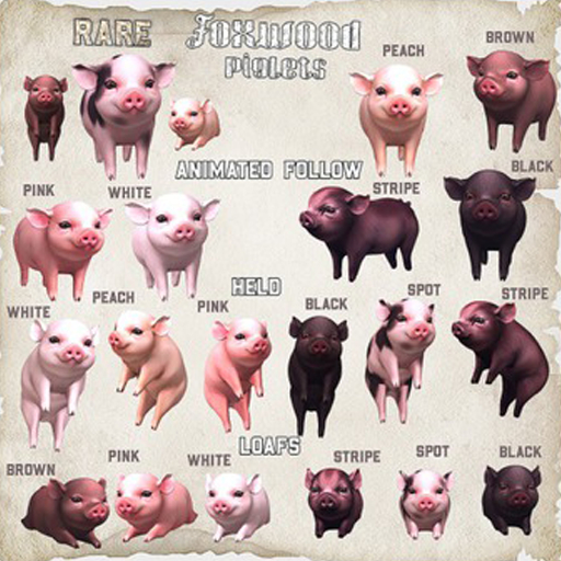 Foxwood - Piglets - RARE Lootbox