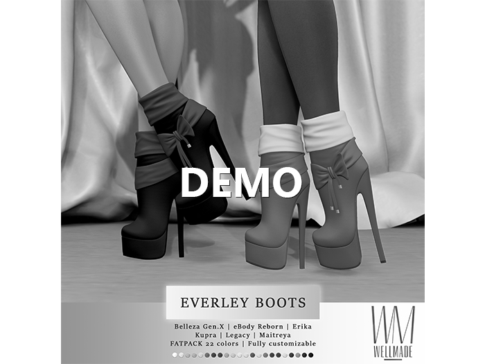 [WellMade] Everley Boots DEMO