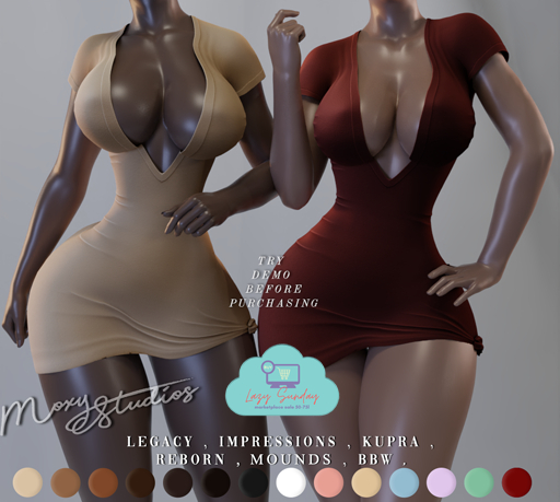 moxy - melody dress fatpack