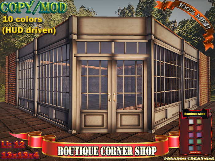 Boutique corner shop-Freedom creations