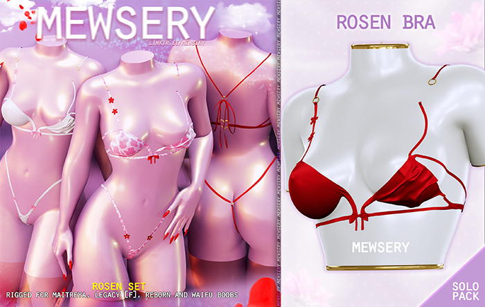 #Mewsery Rosen Bra{Ruby}