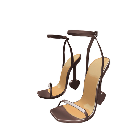 YVS JUNIPER HEEL  BROWN