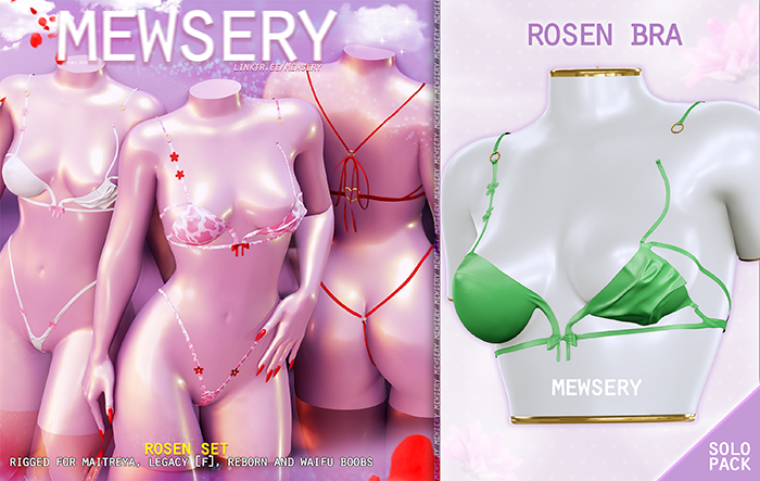 #Mewsery Rosen Bra{Fern}