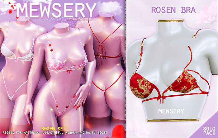 #Mewsery Rosen Bra{Dragon.Ruby}