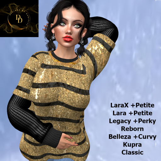 DbD Double Shirt Gold - Add Me