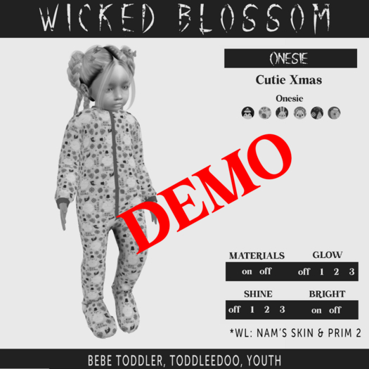 ~*WB*~ Onesie DEMO