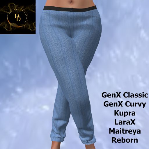 DbD Ladies Pull-on Blue Jeans - Add Me