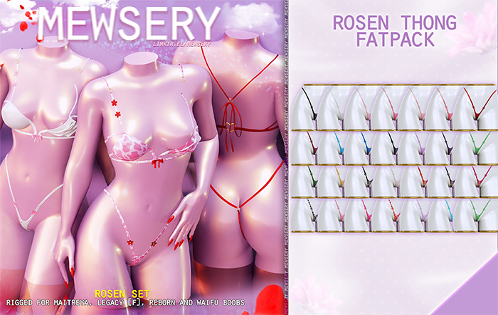 #Mewsery Rosen Thong{#FATPACK}