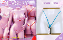 #Mewsery Rosen Thong{Cyan}
