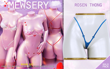 #Mewsery Rosen Thong{Blue}
