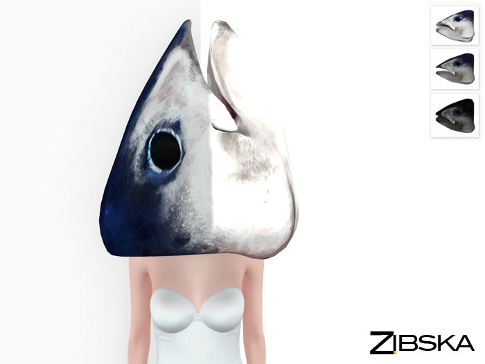 Zibska ~ Thunnus Color Change Tuna Fish Head