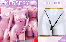 #Mewsery Rosen Thong{Navy}