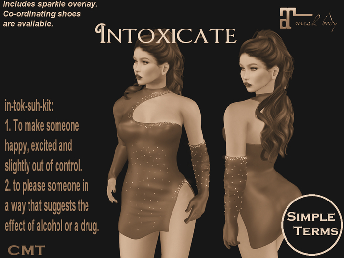 Intoxicate Dress - DEMO