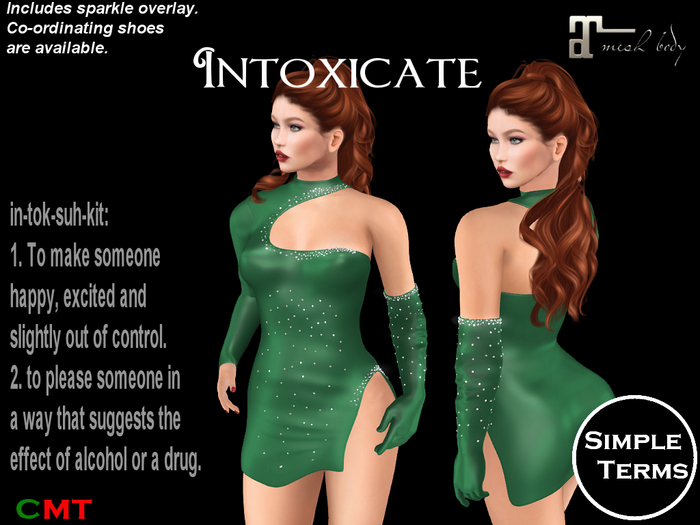 Intoxicate Dress - Green