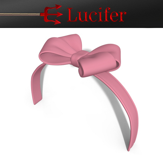 Pink Bow Head Band