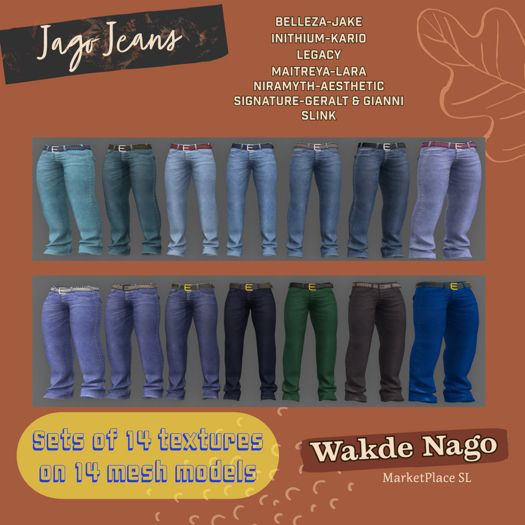 WN  Jago Jeans for Signature-Gianni