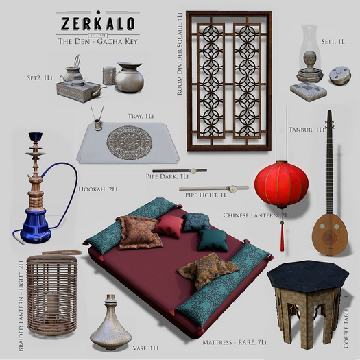 [ zerkalo ] The Den - Set1