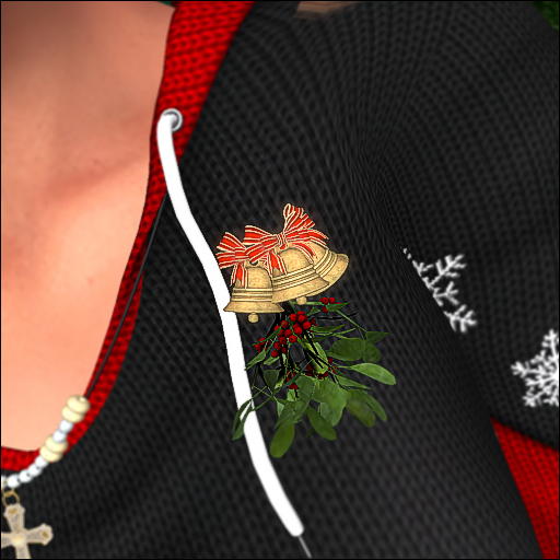 Christmas Bell Brooch Free Gift