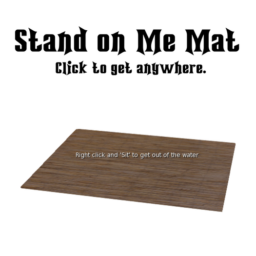 [AD] Stand on Me Mat