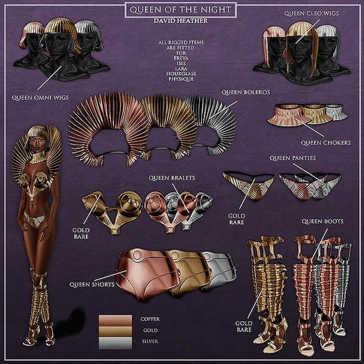 -David Heather-Queen Shorts/Lara/Silver