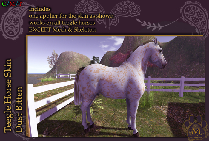 *M* teegle horse dust bitten Unpacker