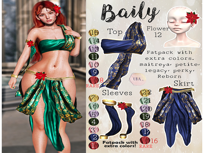 16. UNA. Baily Skirt E.Reborn red RARE