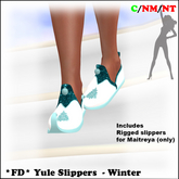 *FD* Yule Slippers [Boxed] Winter