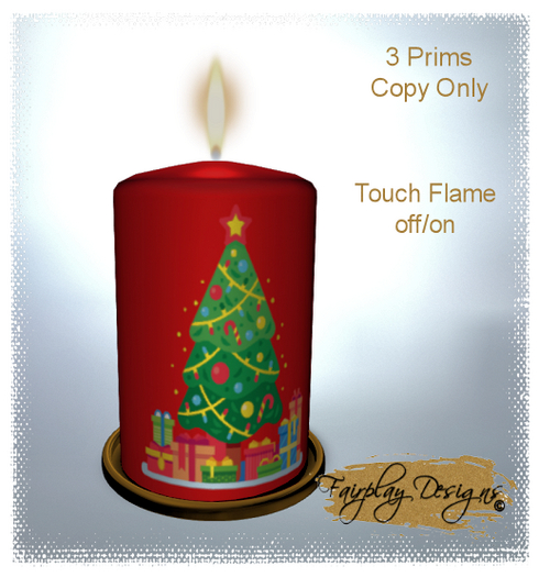 ~Christmas Prezzies Candle~Copy~