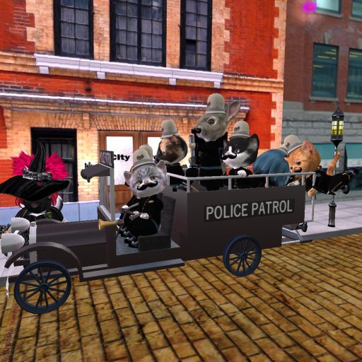 Dinkie Keystone Kops truck