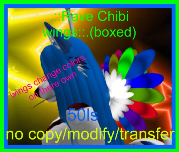 .::Rave Chibi wings::.(boxed)