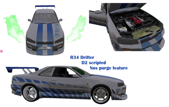 Movie inspired drift car