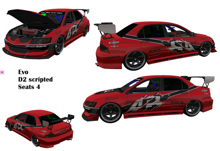 Movie inspired drift car