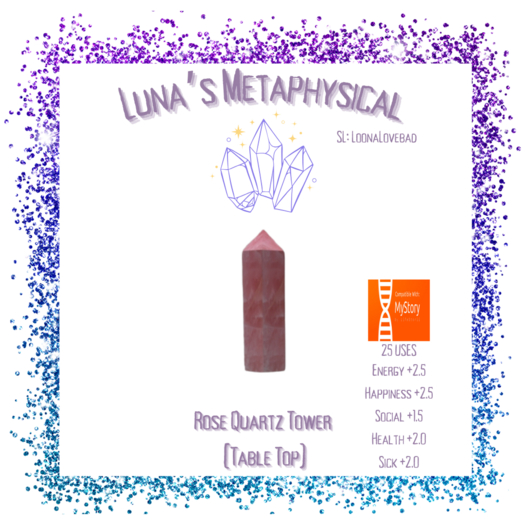 Rose Quartz Crystal Tower