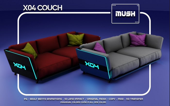 [MSH] X04 Couch / Fatpack (PG)