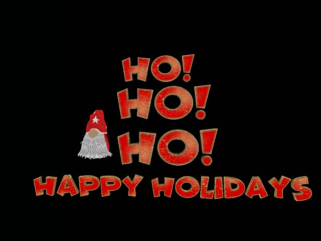 [AE] Home Decor- Ho Ho Ho Holiday Sign