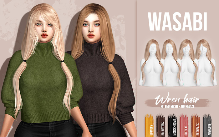 Wasabi // Wren Hair - Absolute Pack