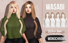 Wasabi // Wren Hair - Monochrome